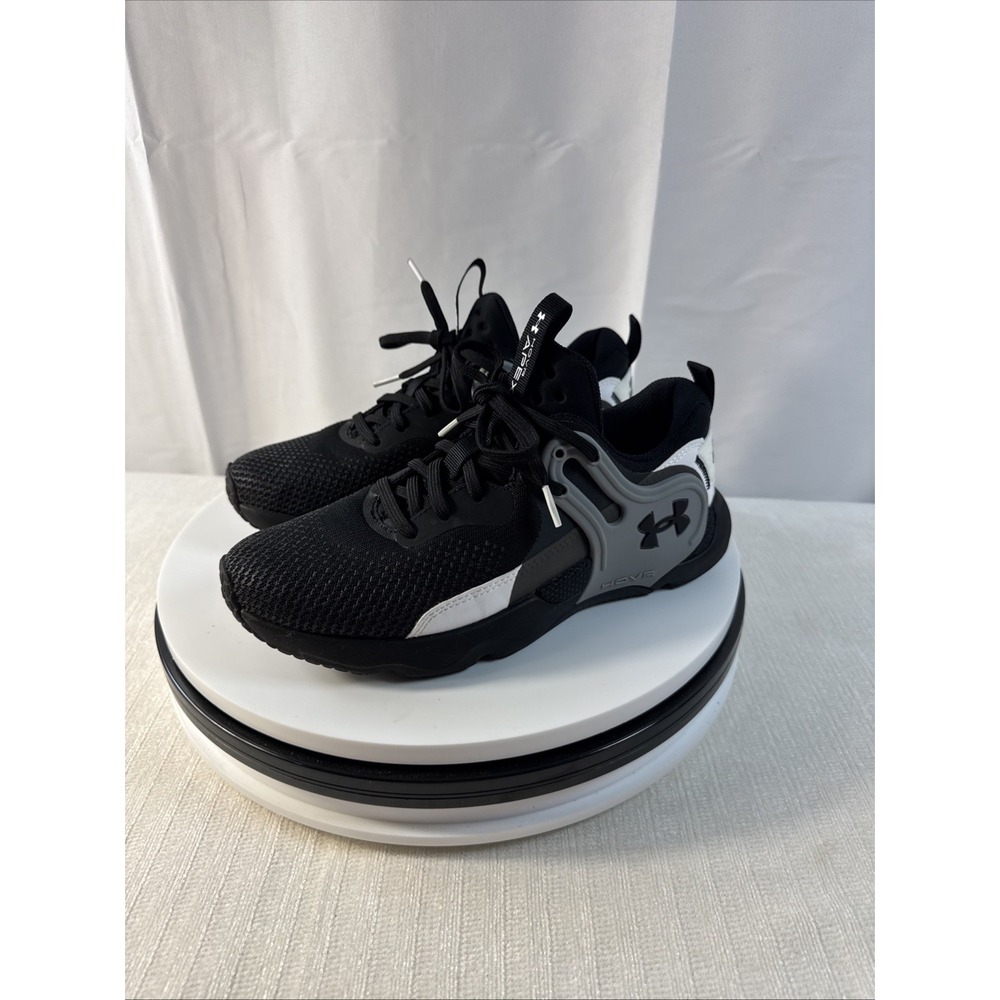 Under Armour Hovr Apex 3 Black/ Halo Gray Colorway Women's Sz 8.5